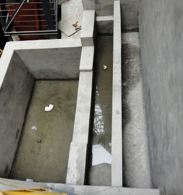 Kiln gas washing and setting b