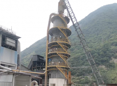 智能化、周邊燒嘴立式氣燒石灰窯